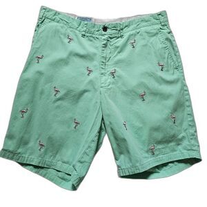 Castaway Nantucket Men's Cisco Short Spring Green with Flamingo Size 36